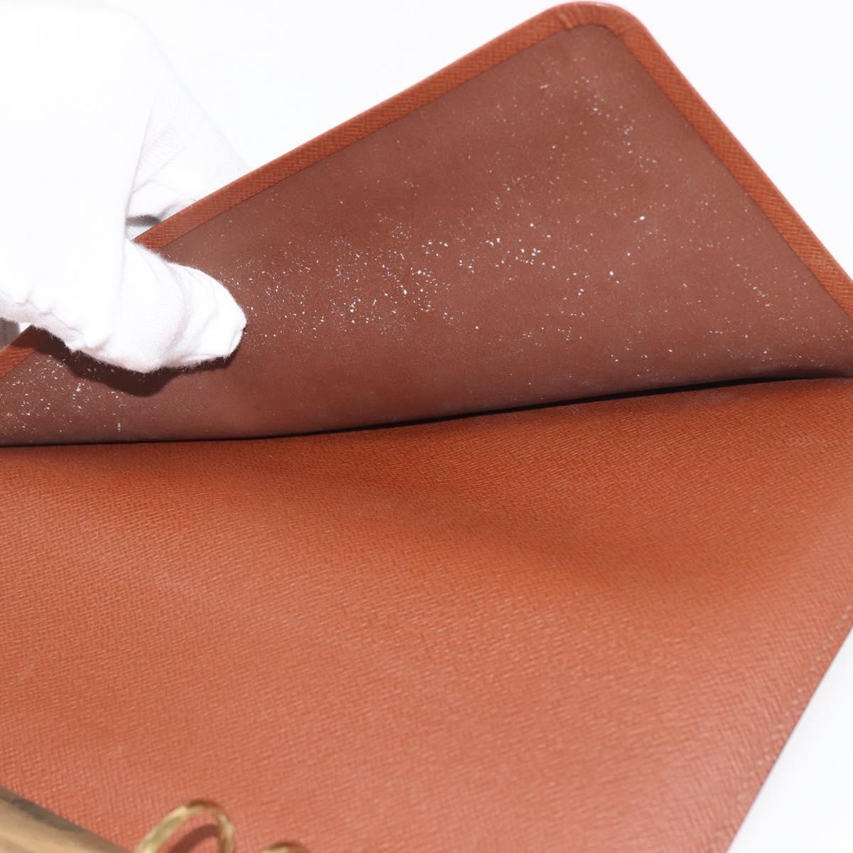 LOUIS VUITTON Monogram Agenda GM Day Planner Cover R20006 LV Auth BD1000