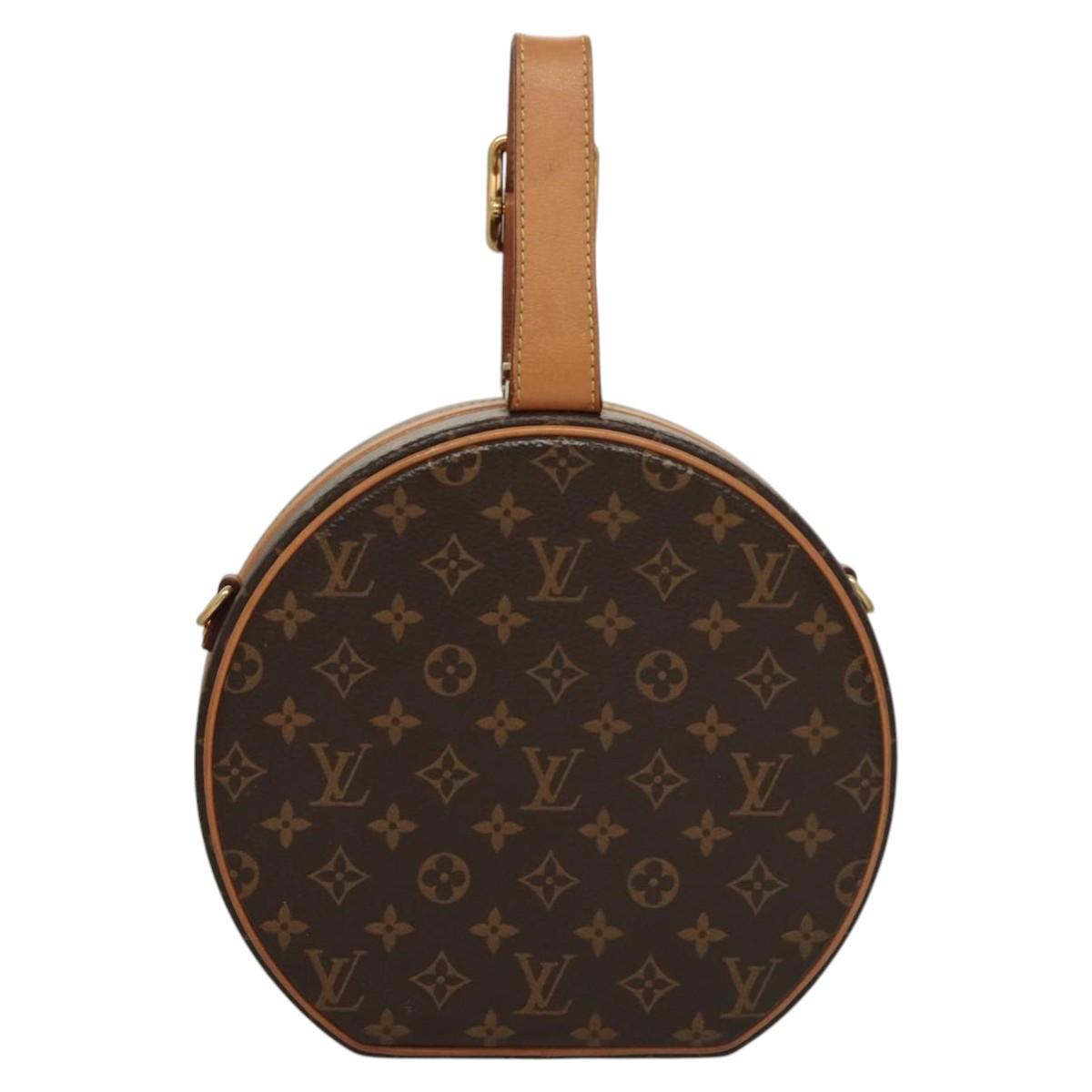 LOUIS VUITTON Monogram Petite Boite Chapeau Shoulder Bag M43514 LV Auth BD1010A