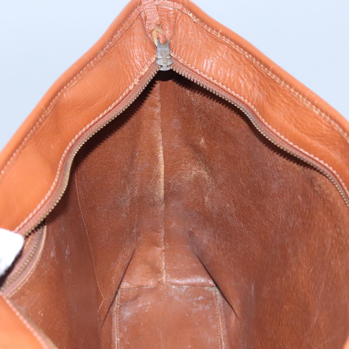 LOUIS VUITTON Monogram Sac Weekend PM Hand Bag M42425 LV Auth BD1042