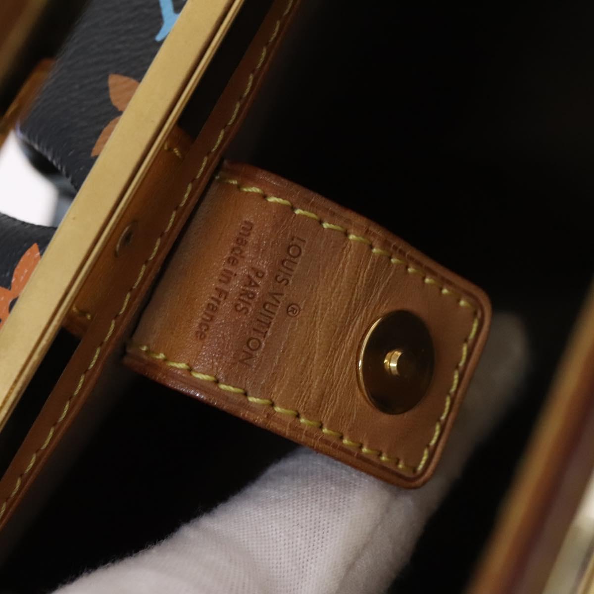 LOUIS VUITTON Monogram Multicolor Judy GM Bag 2way Black M40254 LV Auth BD1050AV