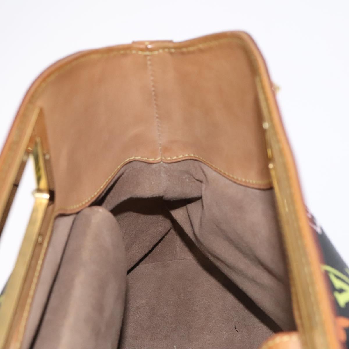 LOUIS VUITTON Monogram Multicolor Judy GM Bag 2way Black M40254 LV Auth BD1050AV