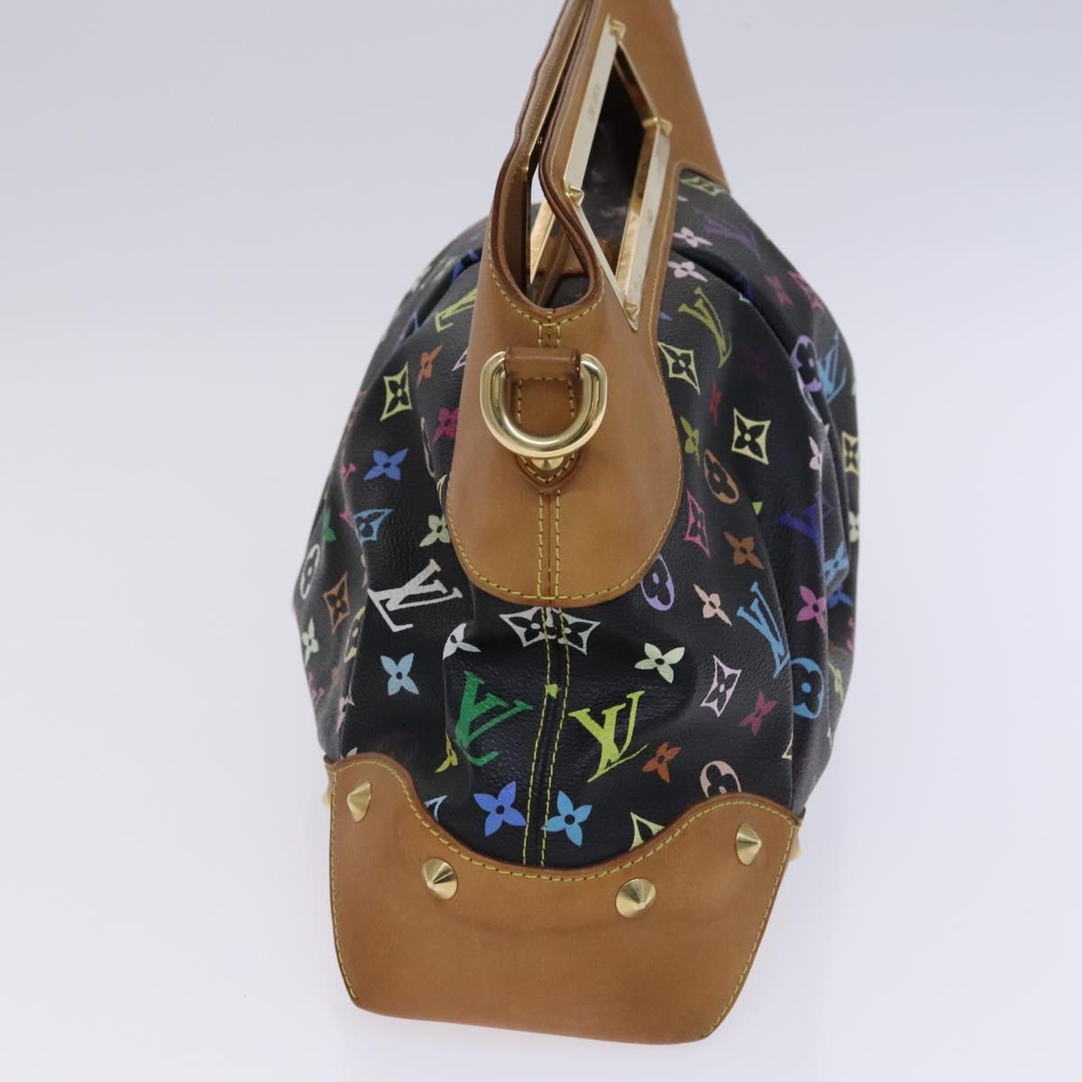 LOUIS VUITTON Monogram Multicolor Judy GM Bag 2way Black M40254 LV Auth BD1050SAV