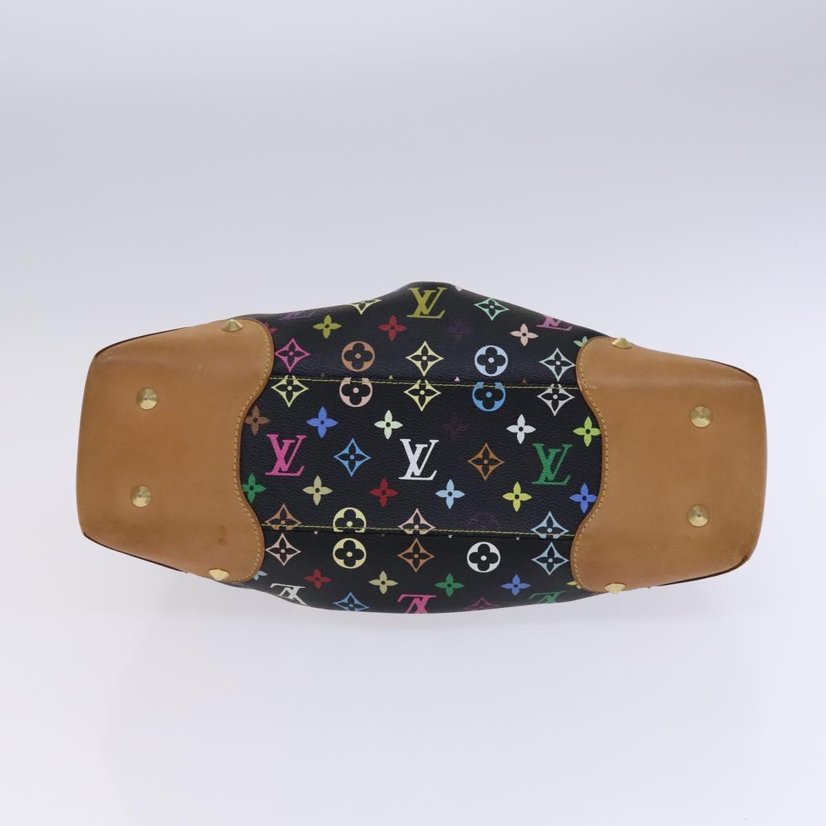 LOUIS VUITTON Monogram Multicolor Judy GM Bag 2way Black M40254 LV Auth BD1050AV