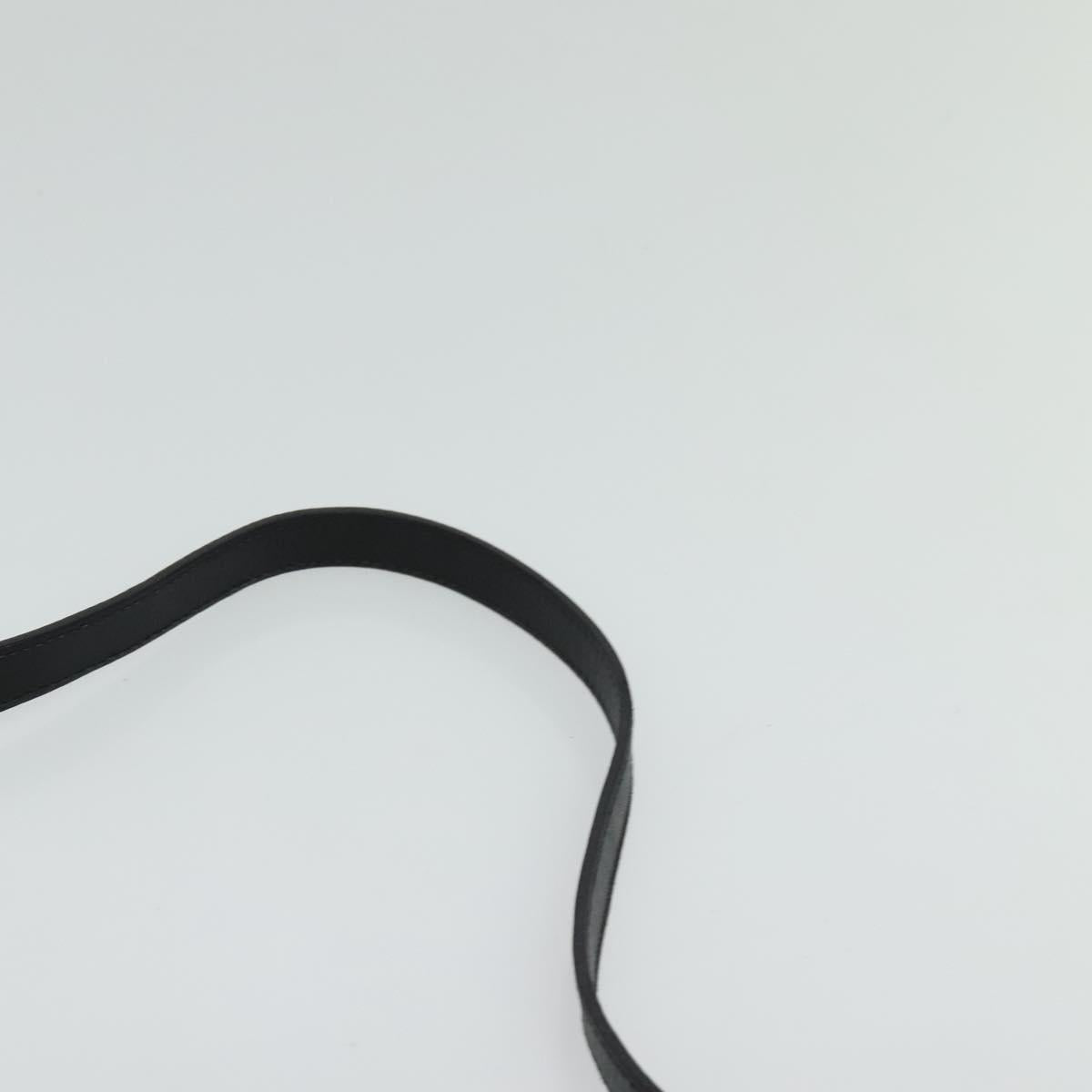 Salvatore Ferragamo Hand Bag Leather 2way Black Gold Auth BD1103