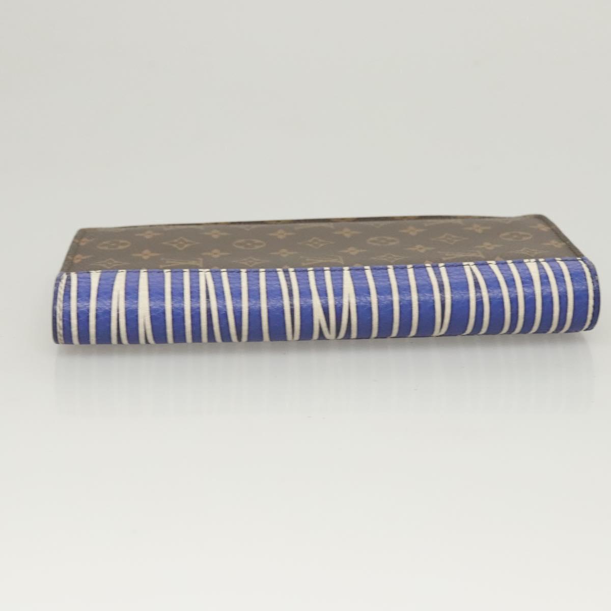 LOUIS VUITTON Monogram Patchwork Porte Feuille Brother Wallet M69739 Auth BD1128