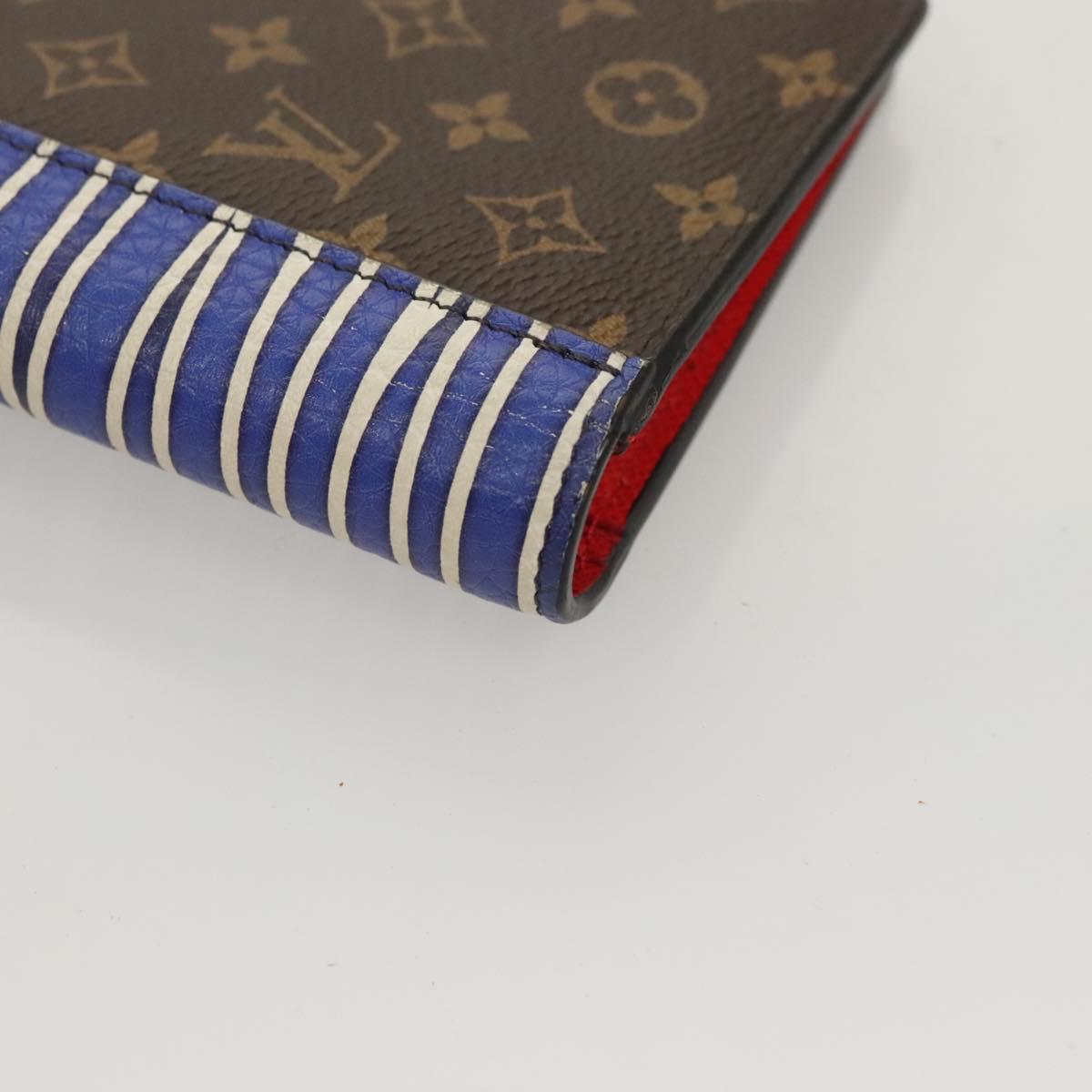 LOUIS VUITTON Monogram Patchwork Porte Feuille Brother Wallet M69739 Auth BD1128