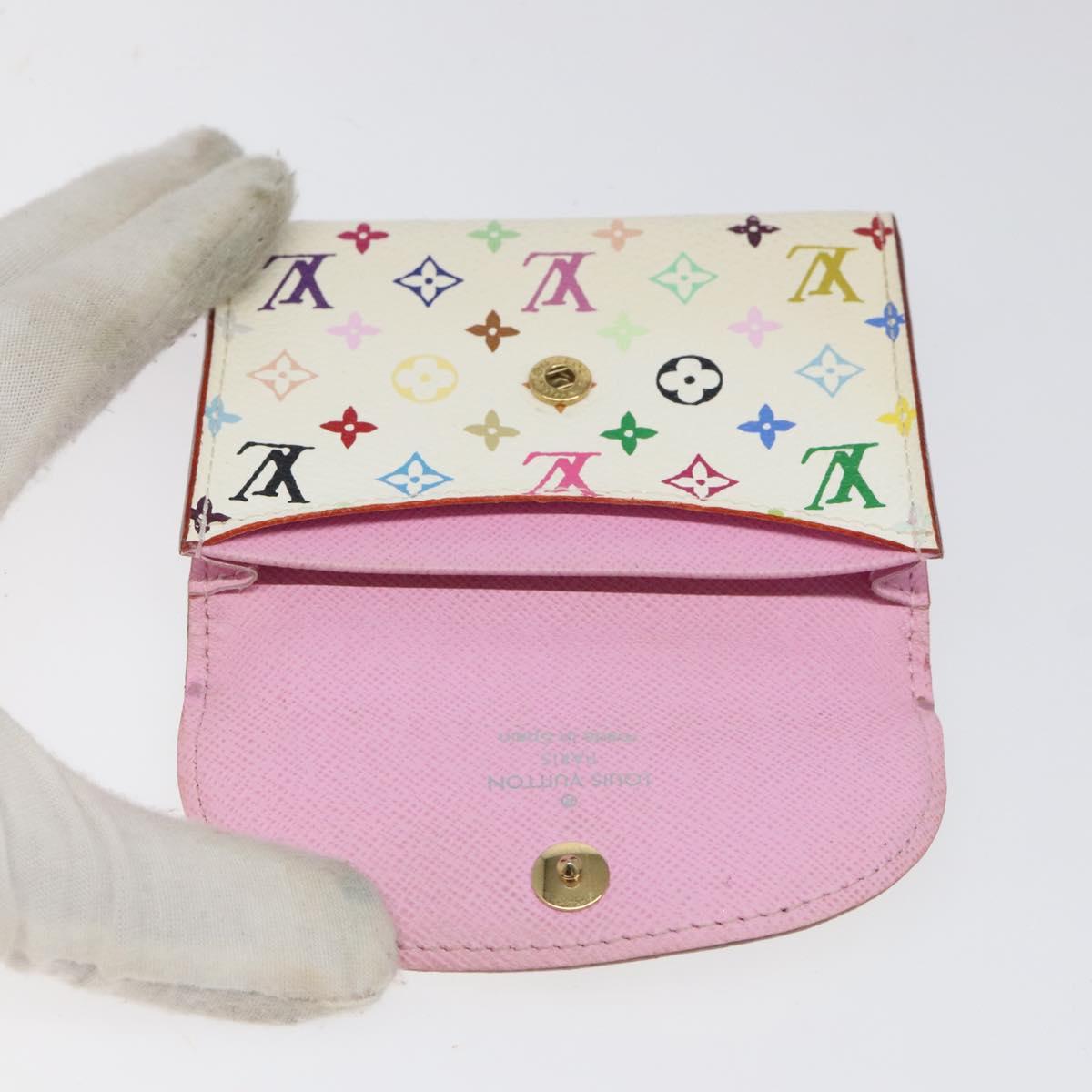 LOUIS VUITTON Monogram Multicolor Anvelop Cult De Vuitto M66557 LV Auth BD1130V