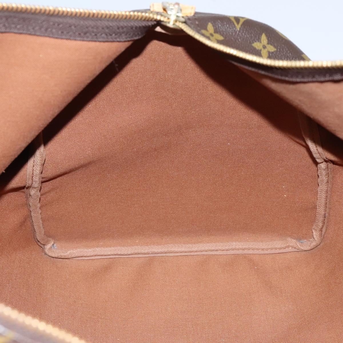 LOUIS VUITTON Monogram Keepall 55 Boston Bag M41424 LV Auth BD1144