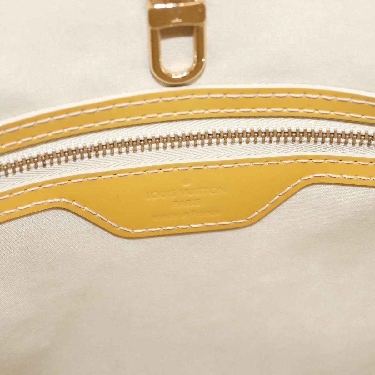 LOUIS VUITTON Monogram Vernis Avalon MM Tote Bag Broncorail M91743 Auth BD1150