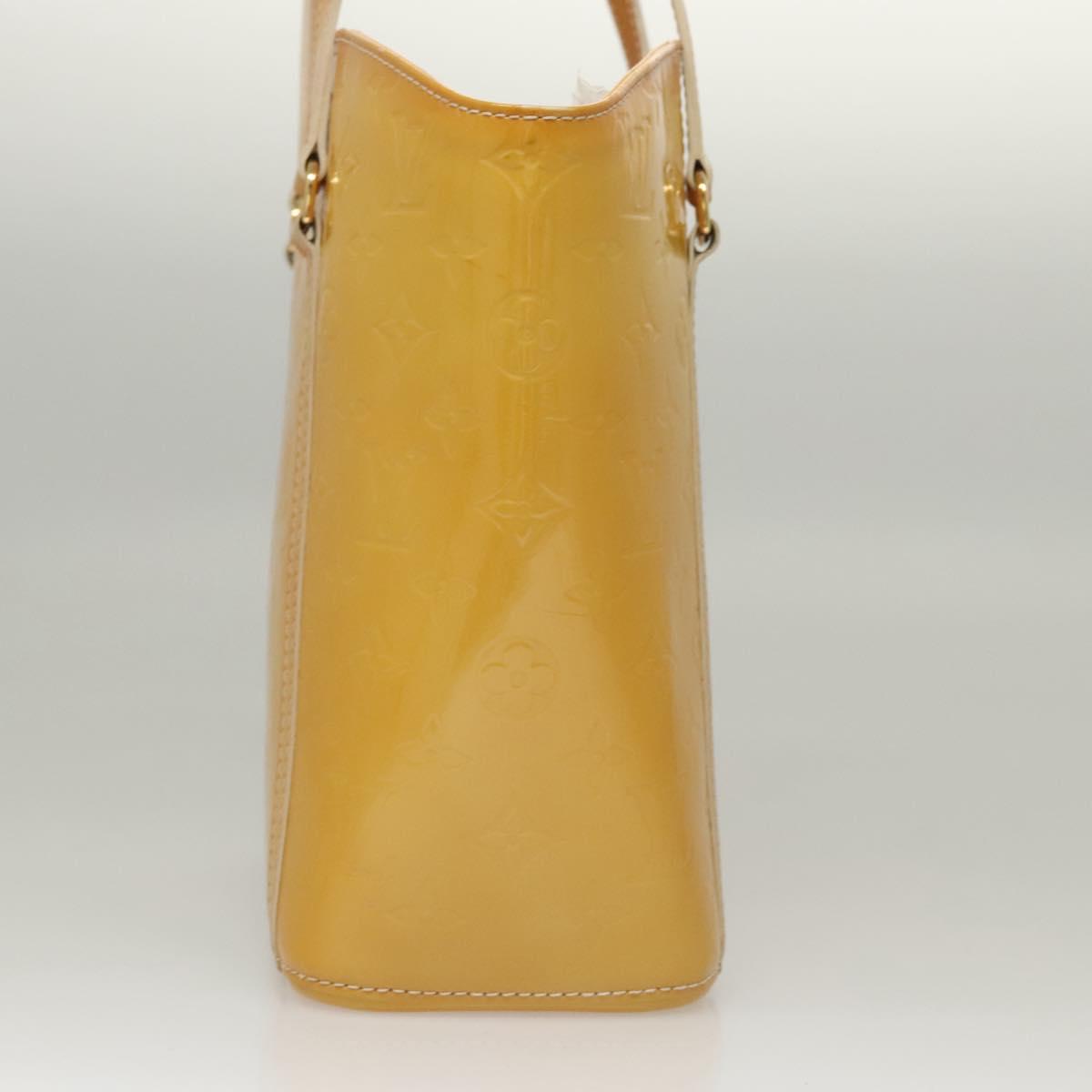 LOUIS VUITTON Monogram Vernis Avalon MM Tote Bag Broncorail M91743 Auth BD1150