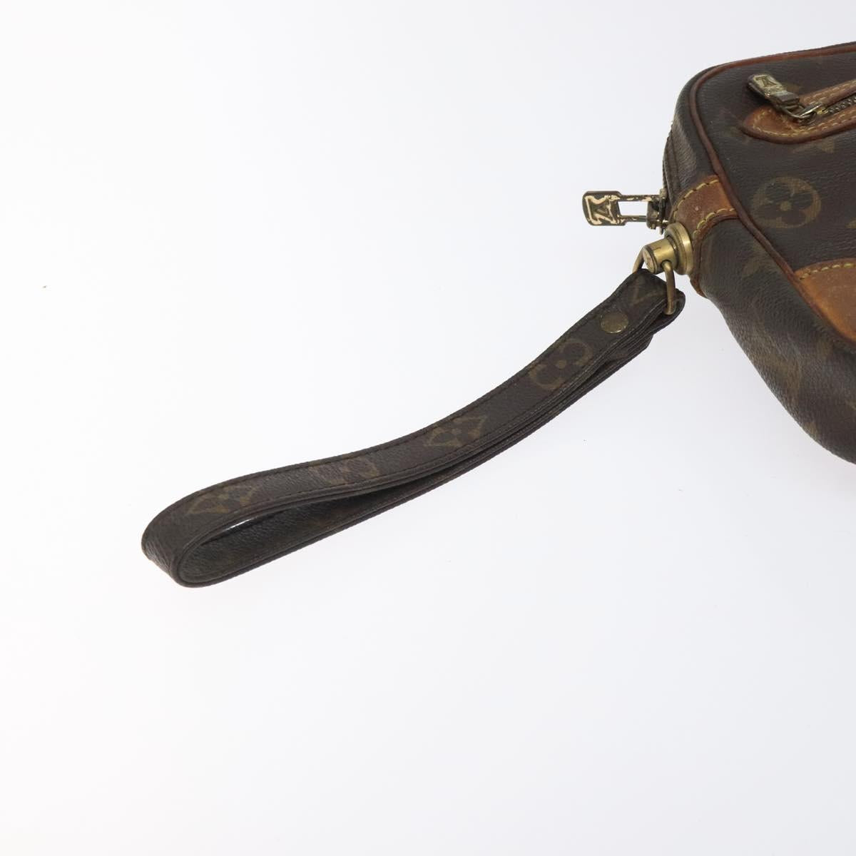 LOUIS VUITTON Monogram Marly Dragonne GM Clutch Bag M51825 LV Auth BD1166