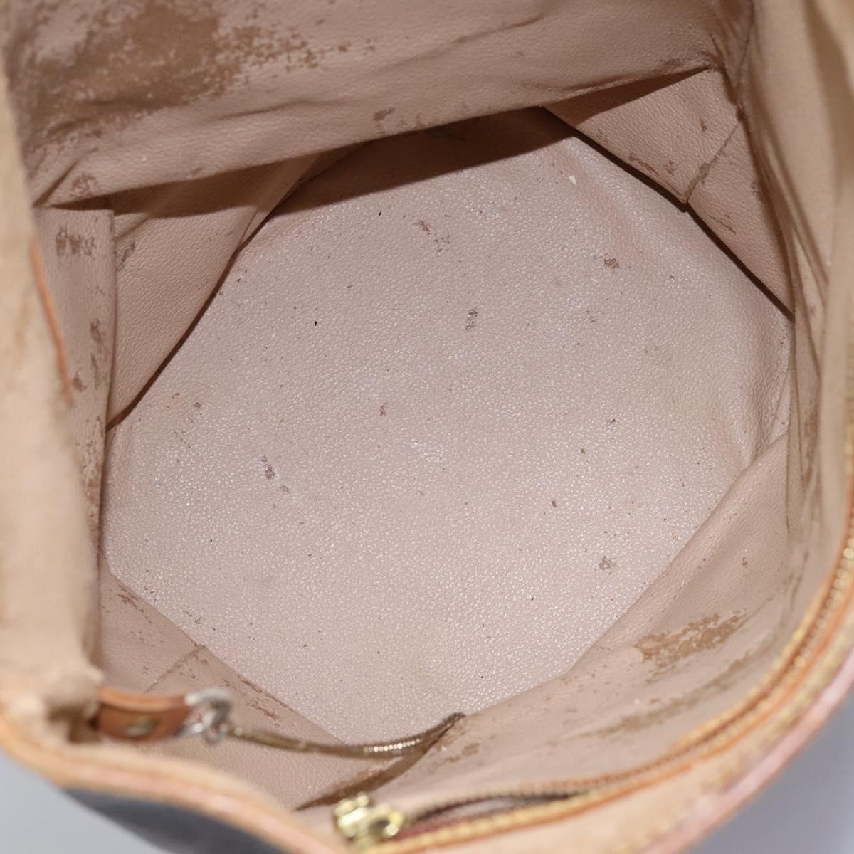 LOUIS VUITTON Monogram Bucket GM Shoulder Bag M42236 LV Auth BD1231