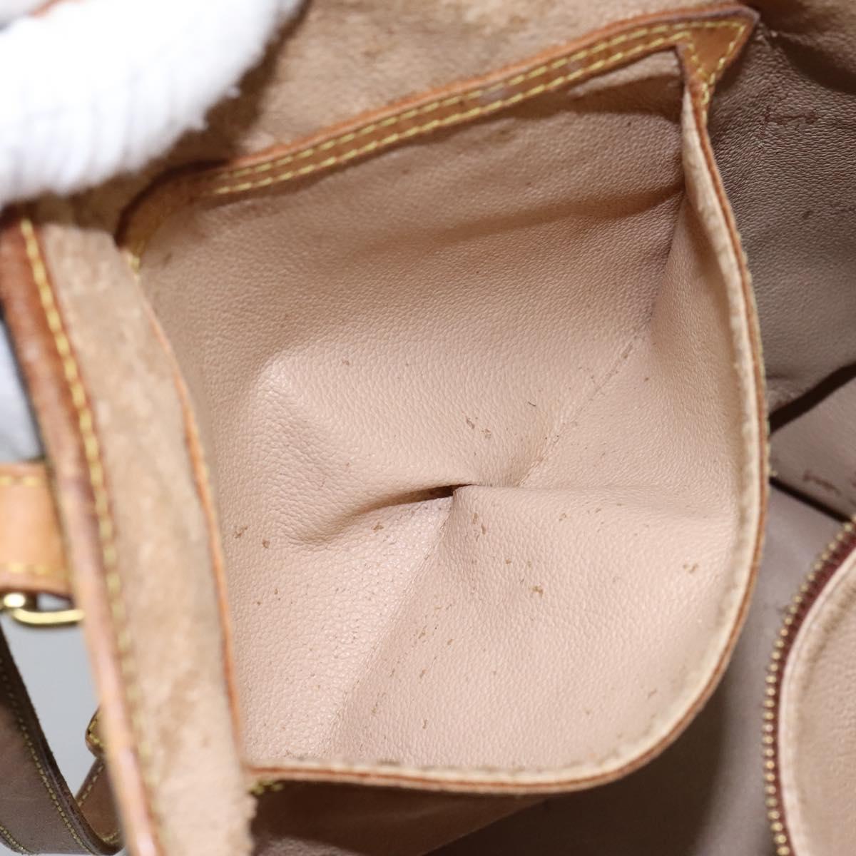 LOUIS VUITTON Monogram Bucket GM Shoulder Bag M42236 LV Auth BD1231