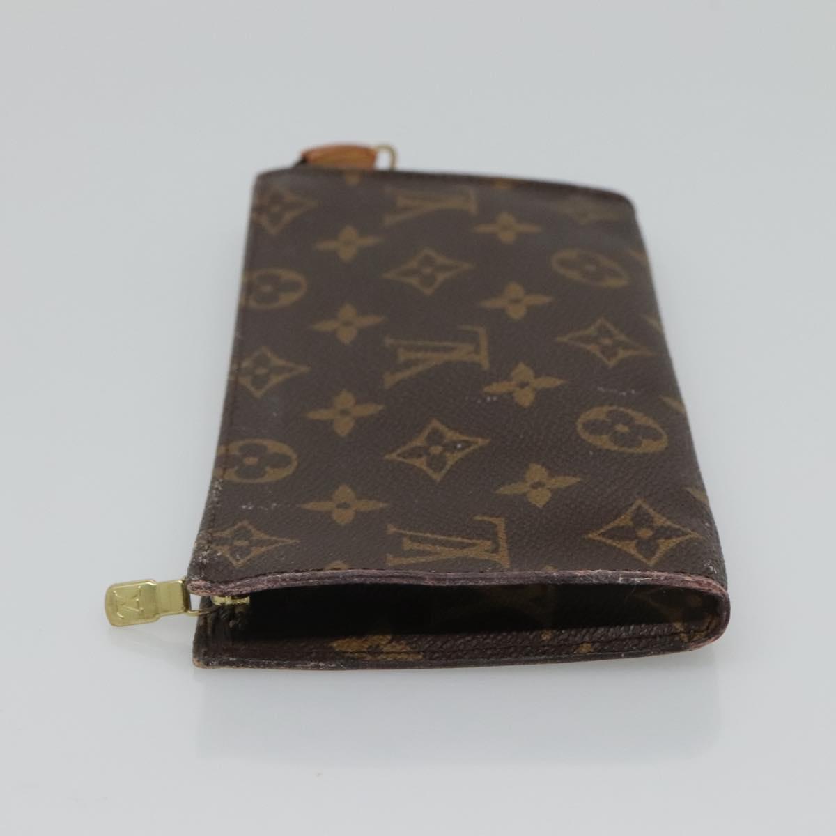 LOUIS VUITTON Monogram Bucket GM Pouch Accessory Pouch LV Auth BD1234