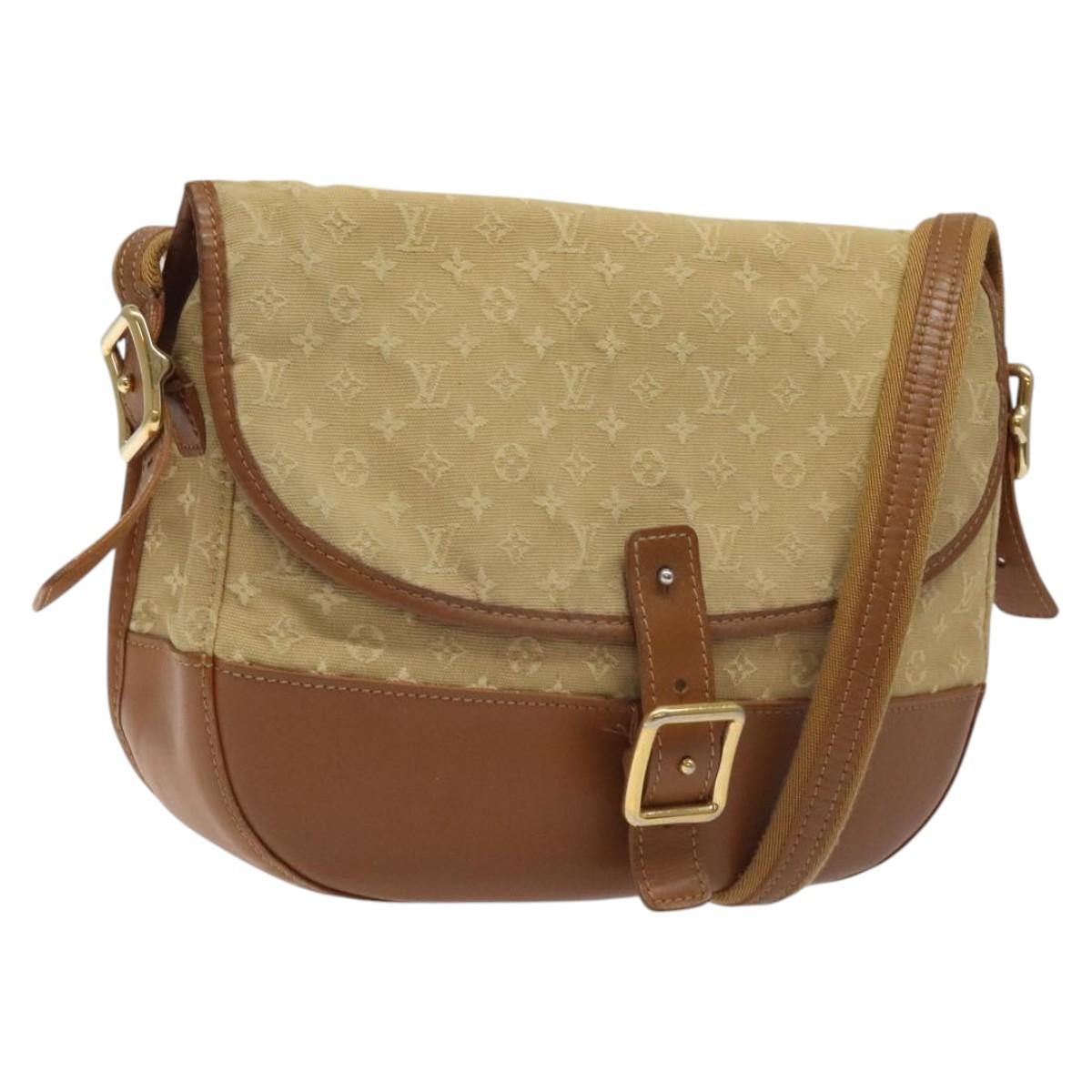 LOUIS VUITTON Monogram mini Marjorie GM Shoulder Bag Brown M92694 LV Auth BD1259