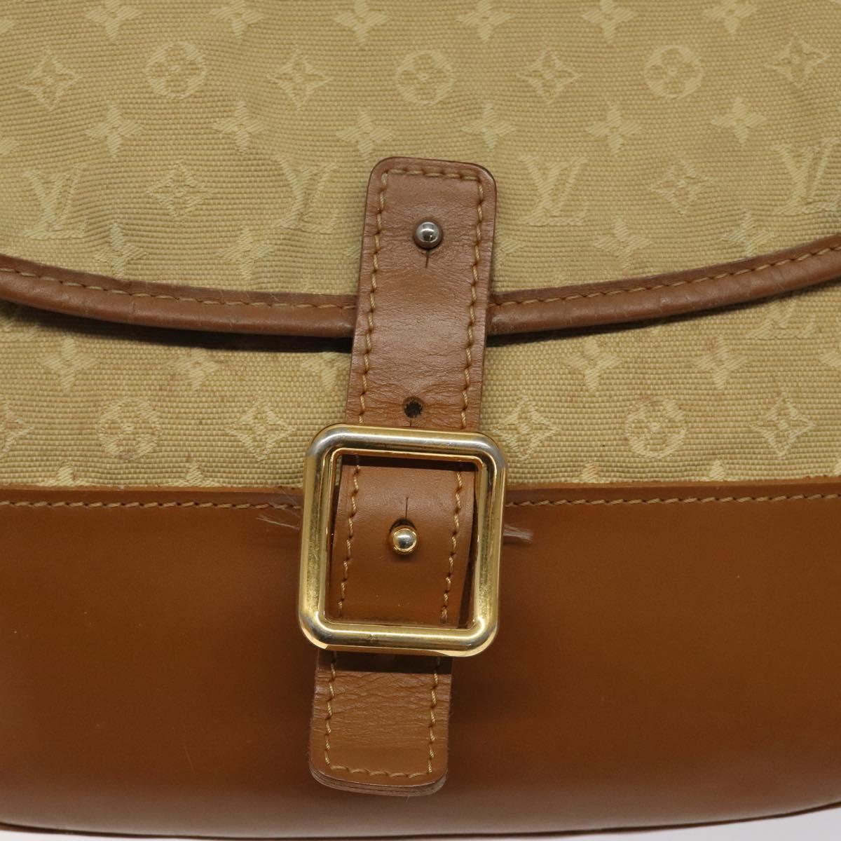 LOUIS VUITTON Monogram mini Marjorie GM Shoulder Bag Brown M92694 LV Auth BD1259