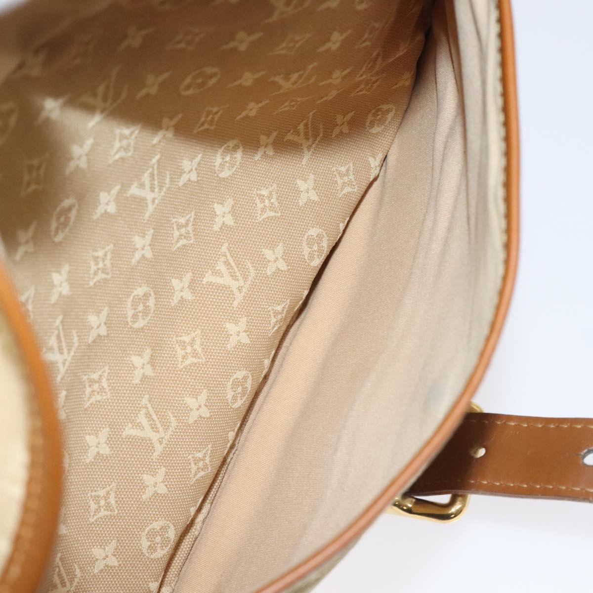 LOUIS VUITTON Monogram mini Marjorie GM Shoulder Bag Brown M92694 LV Auth BD1259