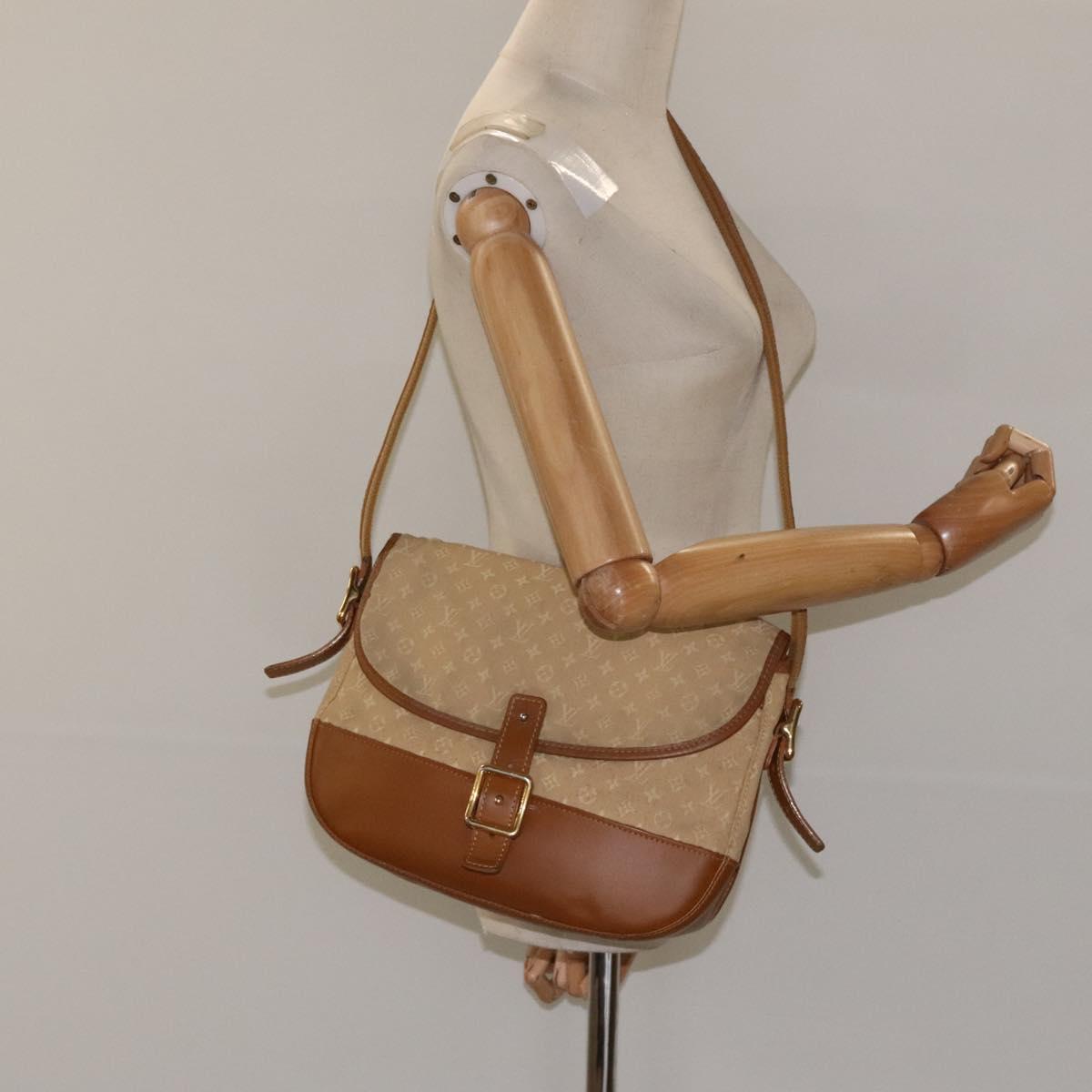 LOUIS VUITTON Monogram mini Marjorie GM Shoulder Bag Brown M92694 LV Auth BD1259