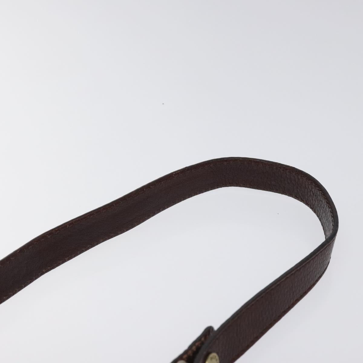BURBERRY Shoulder Bag Wool Beige Auth BD1264