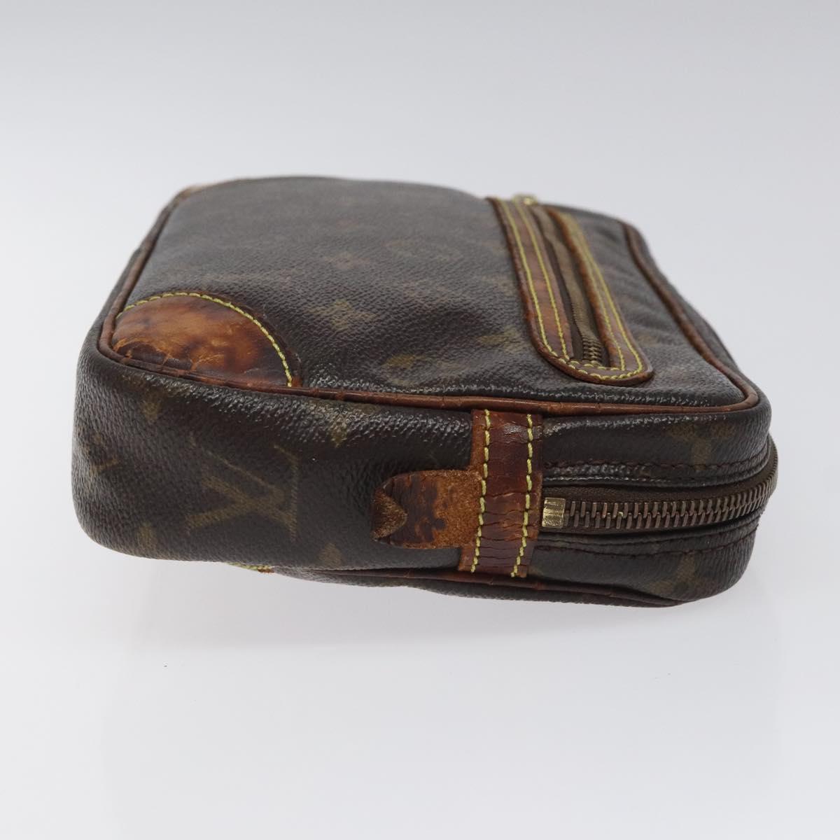 LOUIS VUITTON Monogram Marly Dragonne GM Clutch Bag M51825 LV Auth BD1275