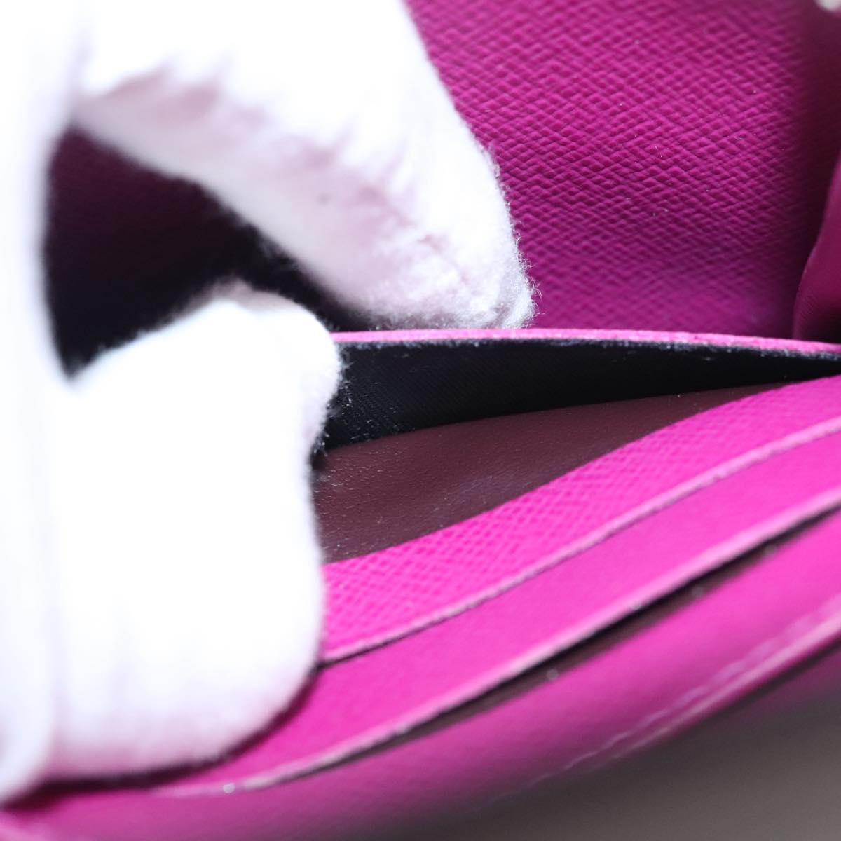 LOUIS VUITTON Epi Portefeiulle Sarah Wallet Purple Cassis M6374K LV Auth BD1313