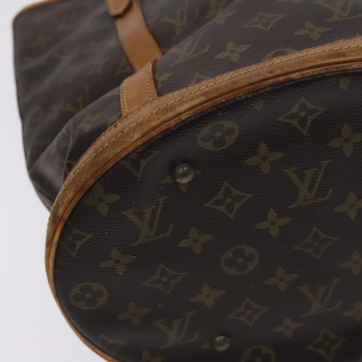 LOUIS VUITTON Monogram Bucket GM Shoulder Bag Vintage M42236 LV Auth BD1330