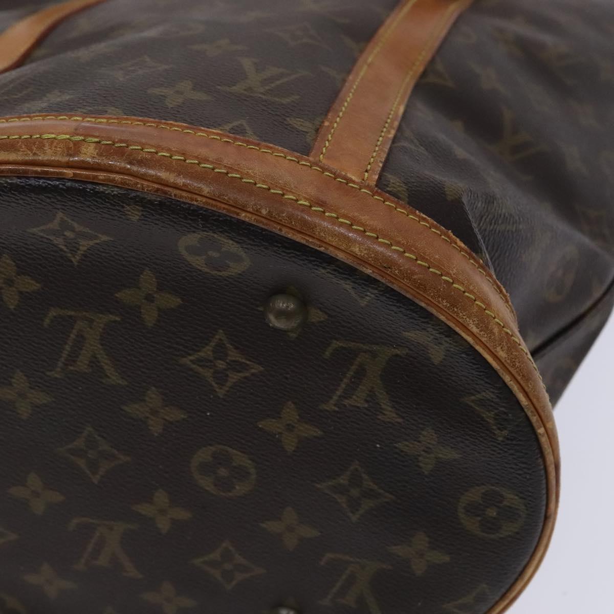 LOUIS VUITTON Monogram Bucket GM Shoulder Bag Vintage M42236 LV Auth BD1330