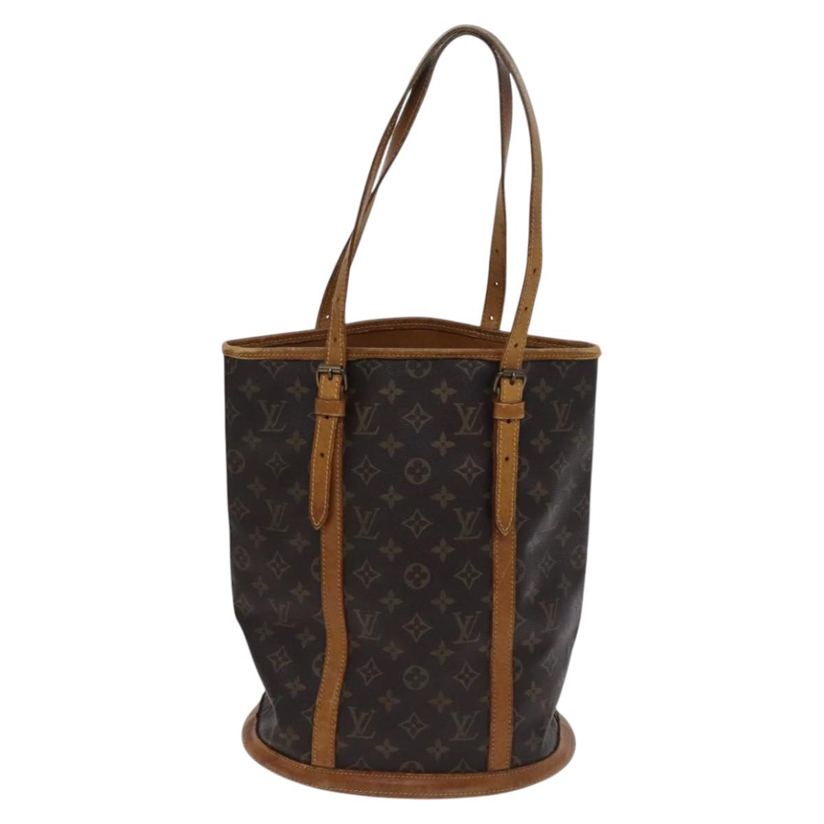 LOUIS VUITTON Monogram Bucket GM Shoulder Bag Vintage M42236 LV Auth BD1330