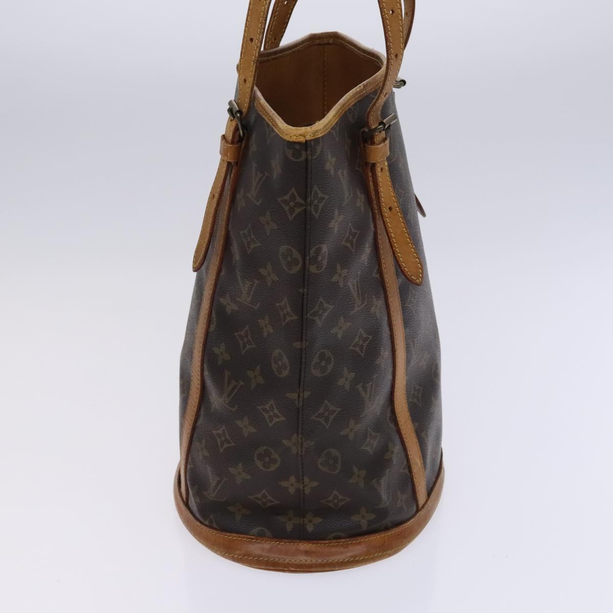 LOUIS VUITTON Monogram Bucket GM Shoulder Bag Vintage M42236 LV Auth BD1330
