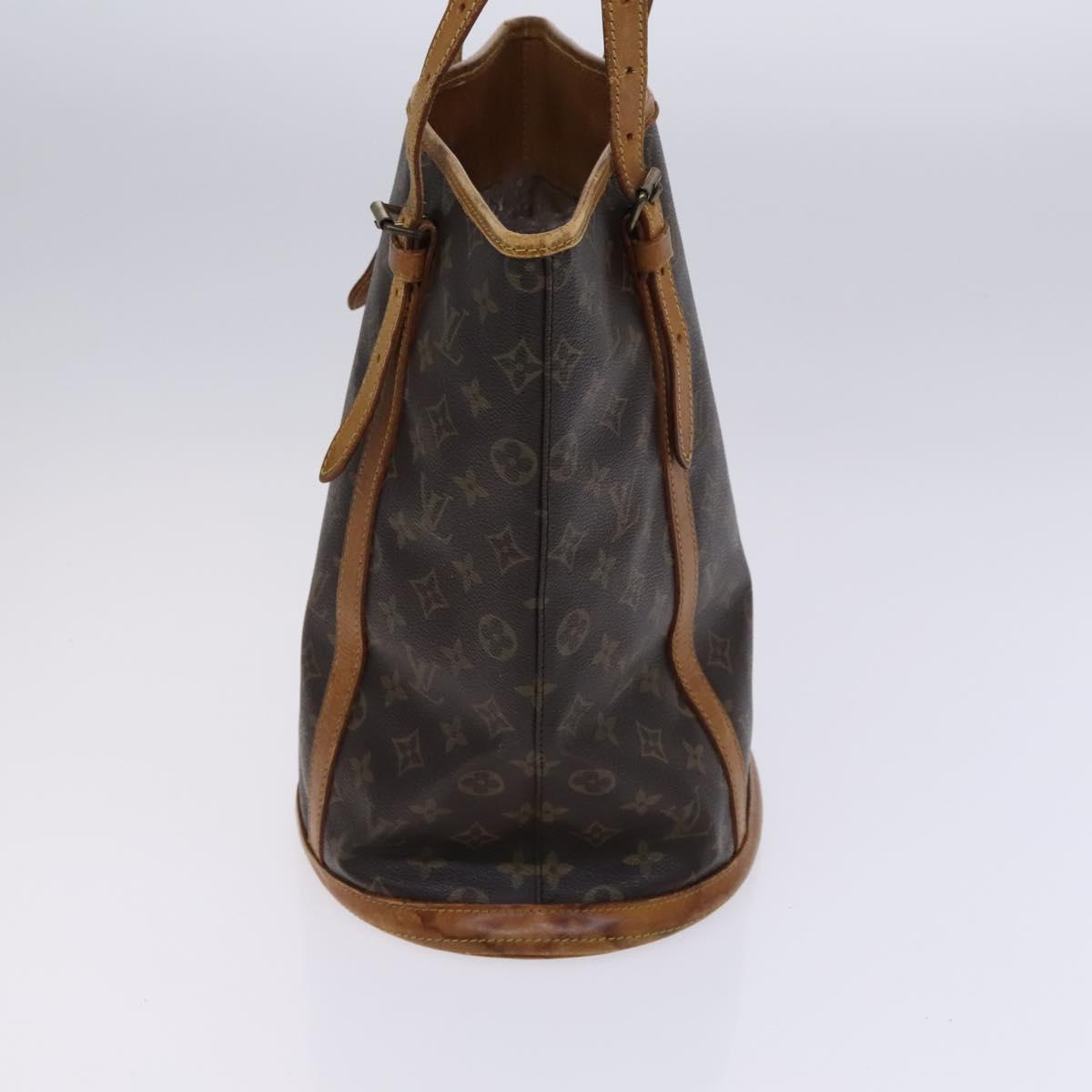 LOUIS VUITTON Monogram Bucket GM Shoulder Bag Vintage M42236 LV Auth BD1330