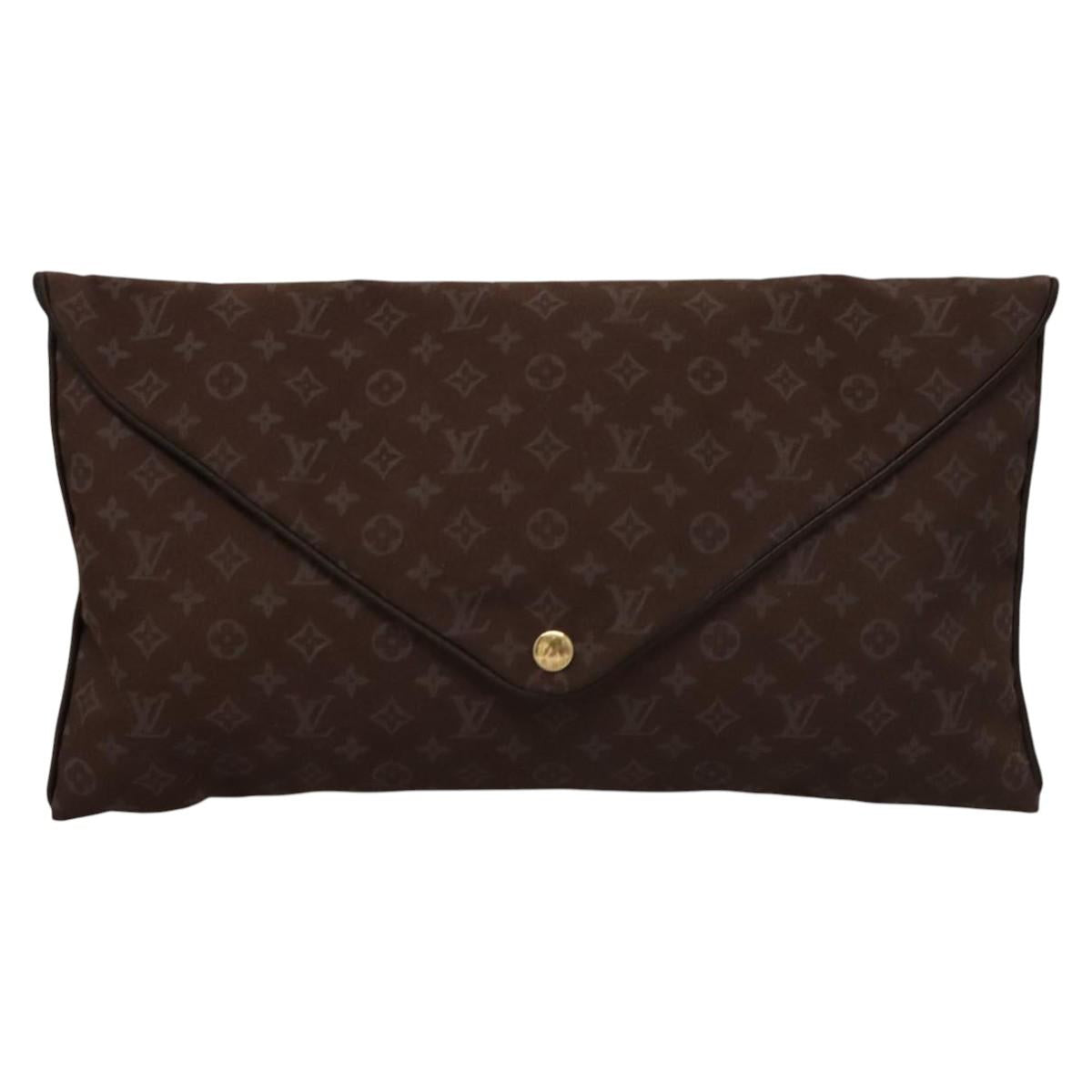 LOUIS VUITTON Monogram Mini Lin Voyage Travel Set Brown M99204 LV Auth BD1341V