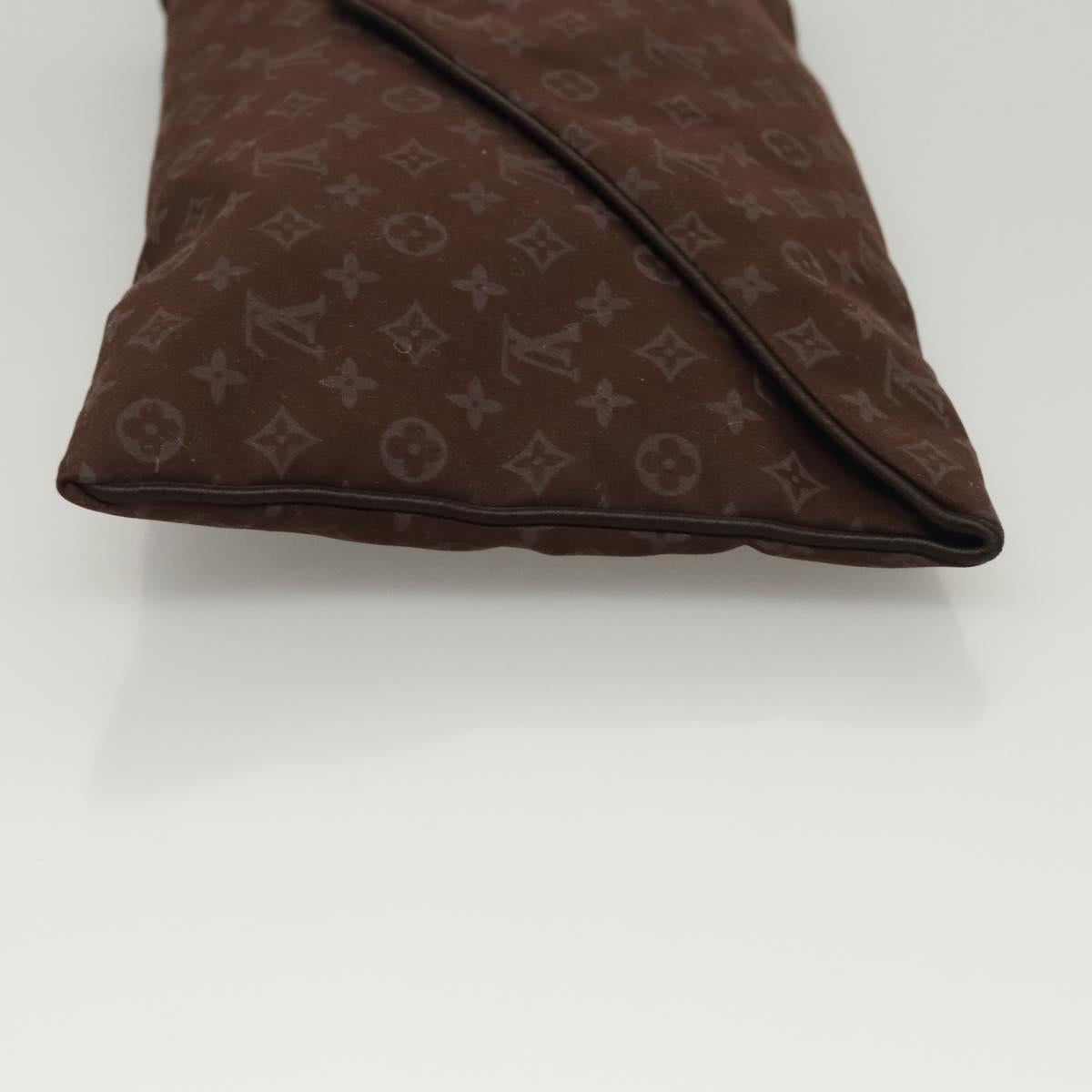 LOUIS VUITTON Monogram Mini Lin Voyage Travel Set Brown M99204 LV Auth BD1341V