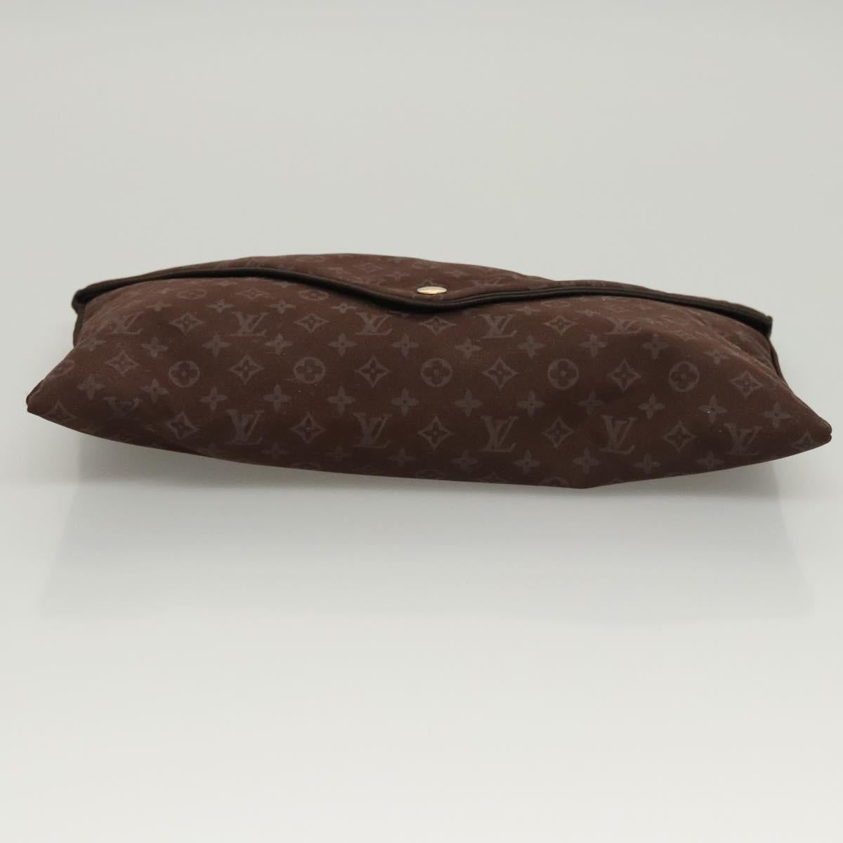 LOUIS VUITTON Monogram Mini Lin Voyage Travel Set Brown M99204 LV Auth BD1341V