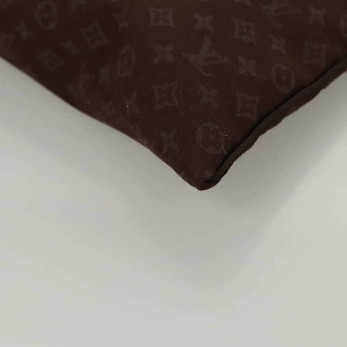 LOUIS VUITTON Monogram Mini Lin Voyage Travel Set Brown M99204 LV Auth BD1341V