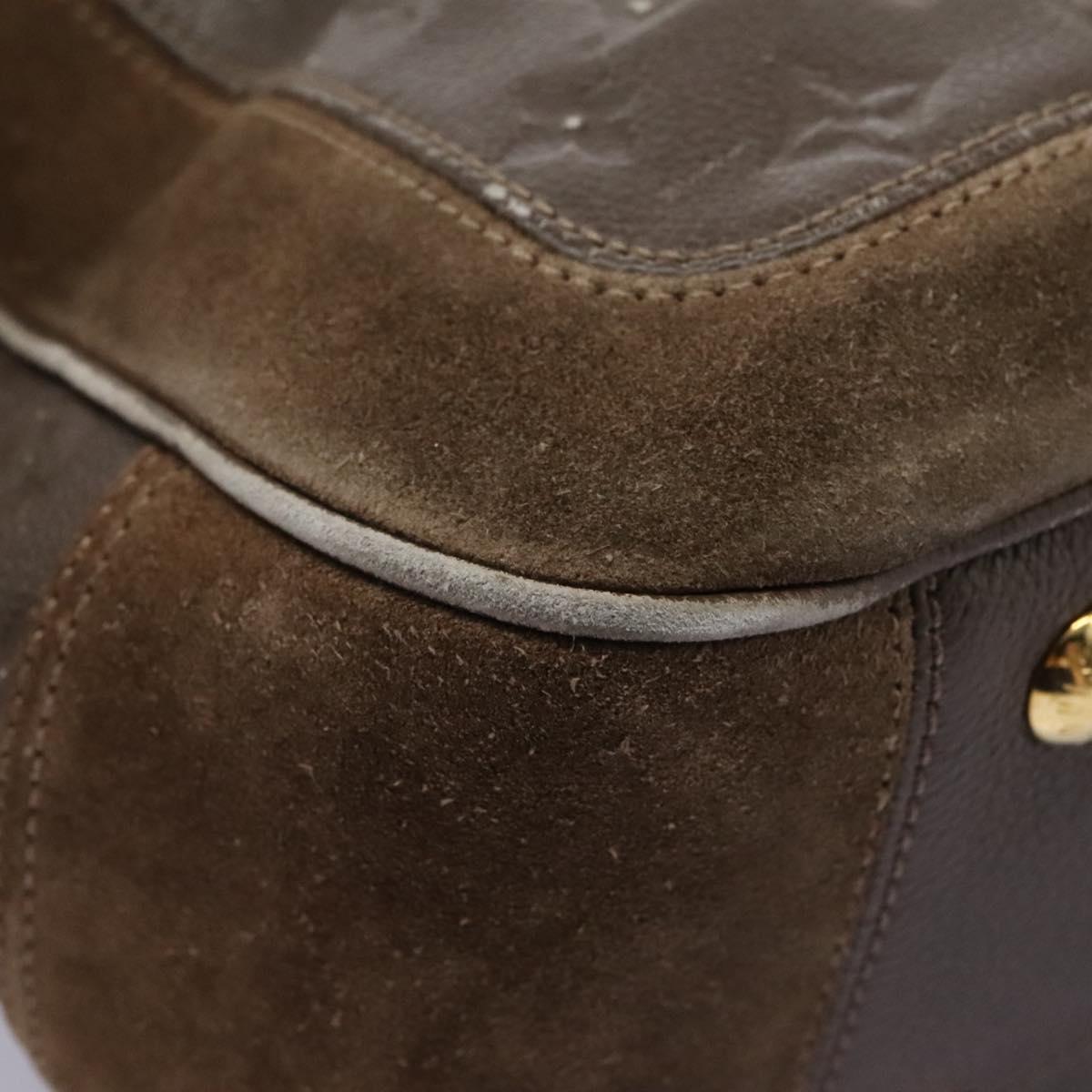 LOUIS VUITTON Monogram Empreinte Audacieuse PM Bag 2way Tail M94175 Auth BD1367