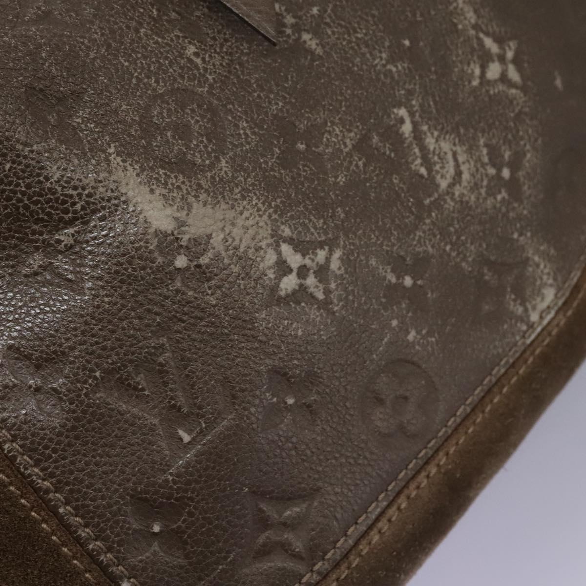 LOUIS VUITTON Monogram Empreinte Audacieuse PM Bag 2way Tail M94175 Auth BD1367