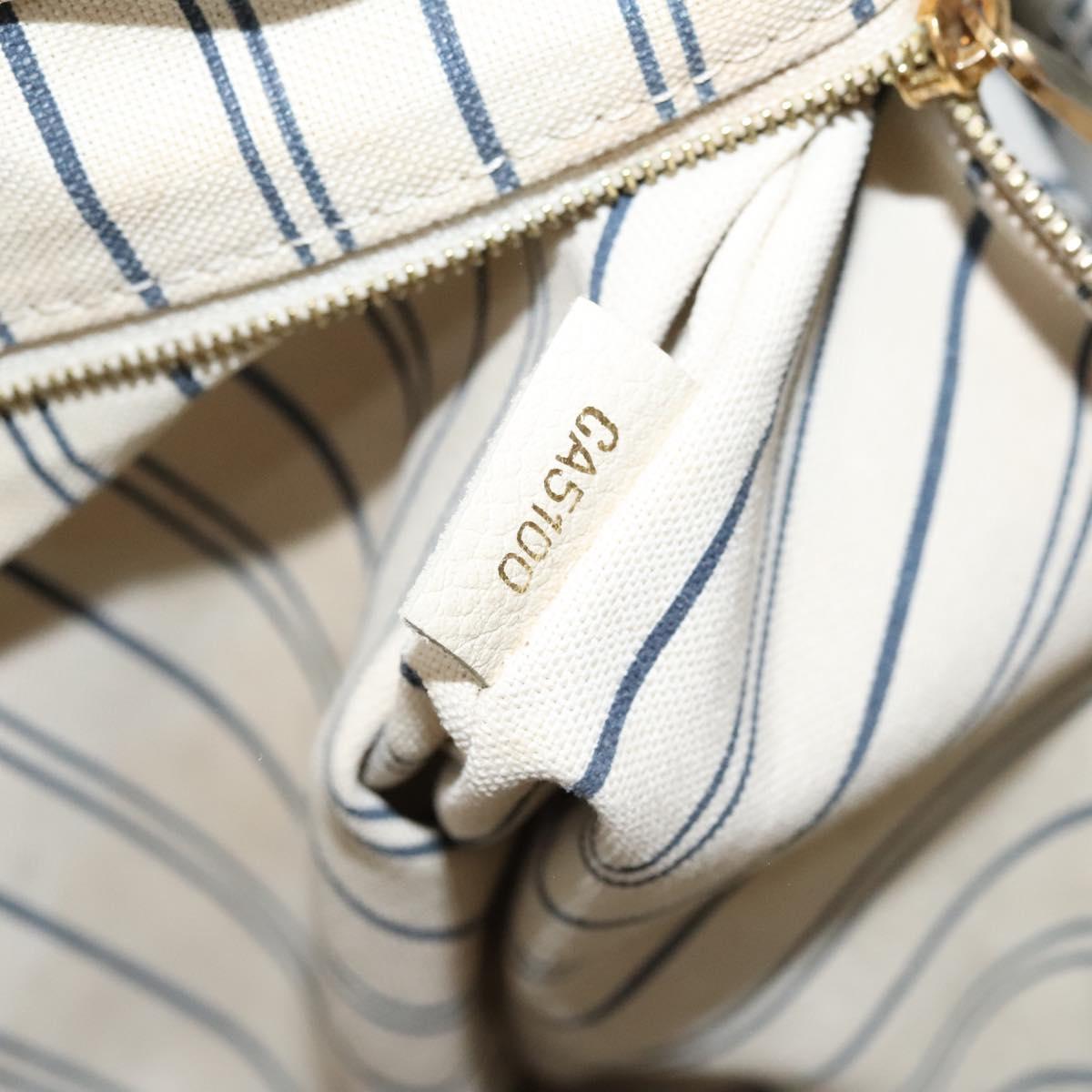 LOUIS VUITTON Monogram Empreinte Artsy MM Shoulder Bag White M93449 Auth BD1368