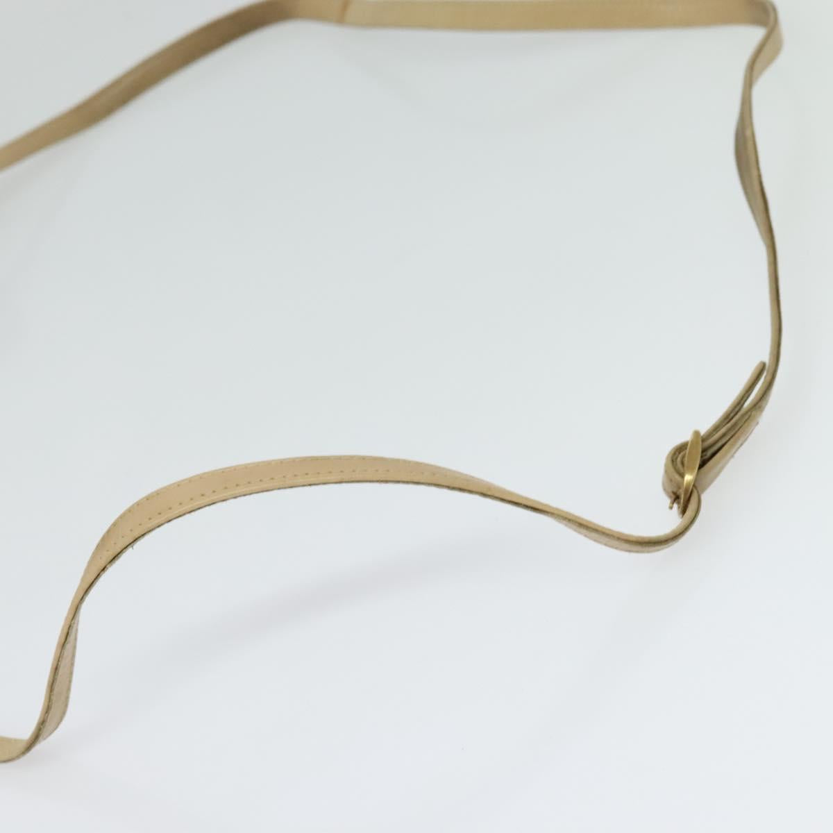 Burberrys Shoulder Bag Suede Beige Auth BD1377