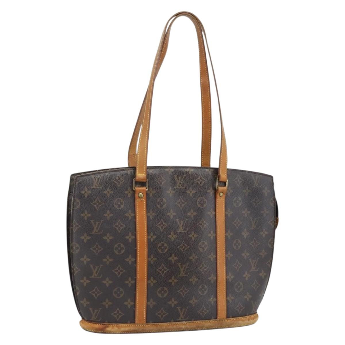 LOUIS VUITTON Monogram Babylone Tote Bag M51102 LV Auth BD1393