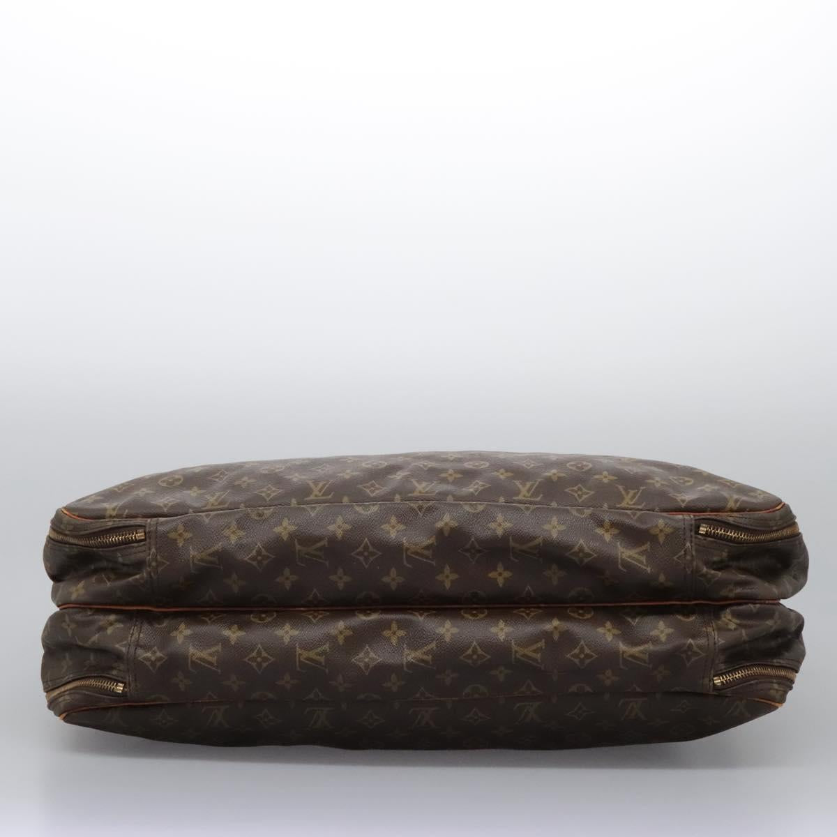 LOUIS VUITTON Monogram Alize De Poche Boston Bag 2way M41392 LV Auth BD1417