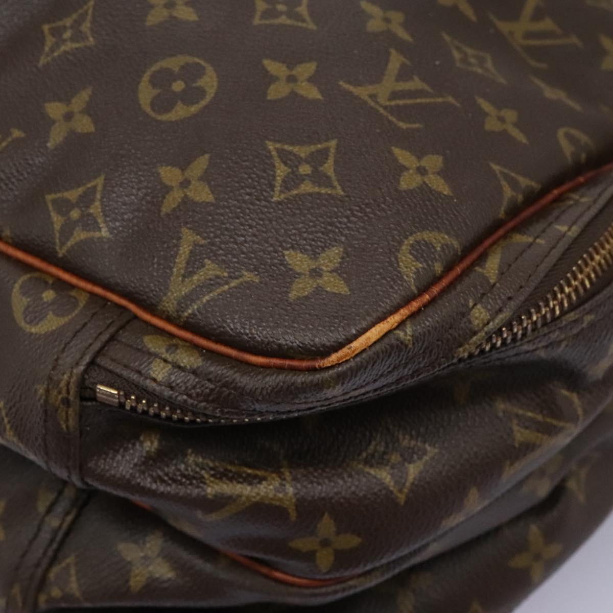 LOUIS VUITTON Monogram Alize De Poche Boston Bag 2way M41392 LV Auth BD1417