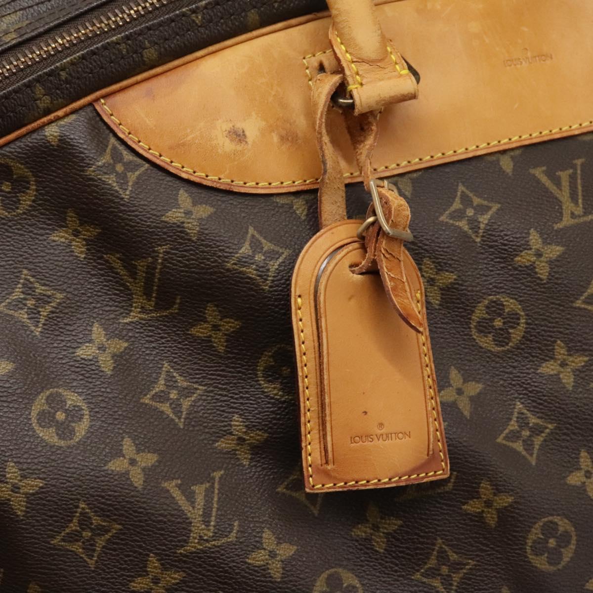 LOUIS VUITTON Monogram Alize De Poche Boston Bag 2way M41392 LV Auth BD1417