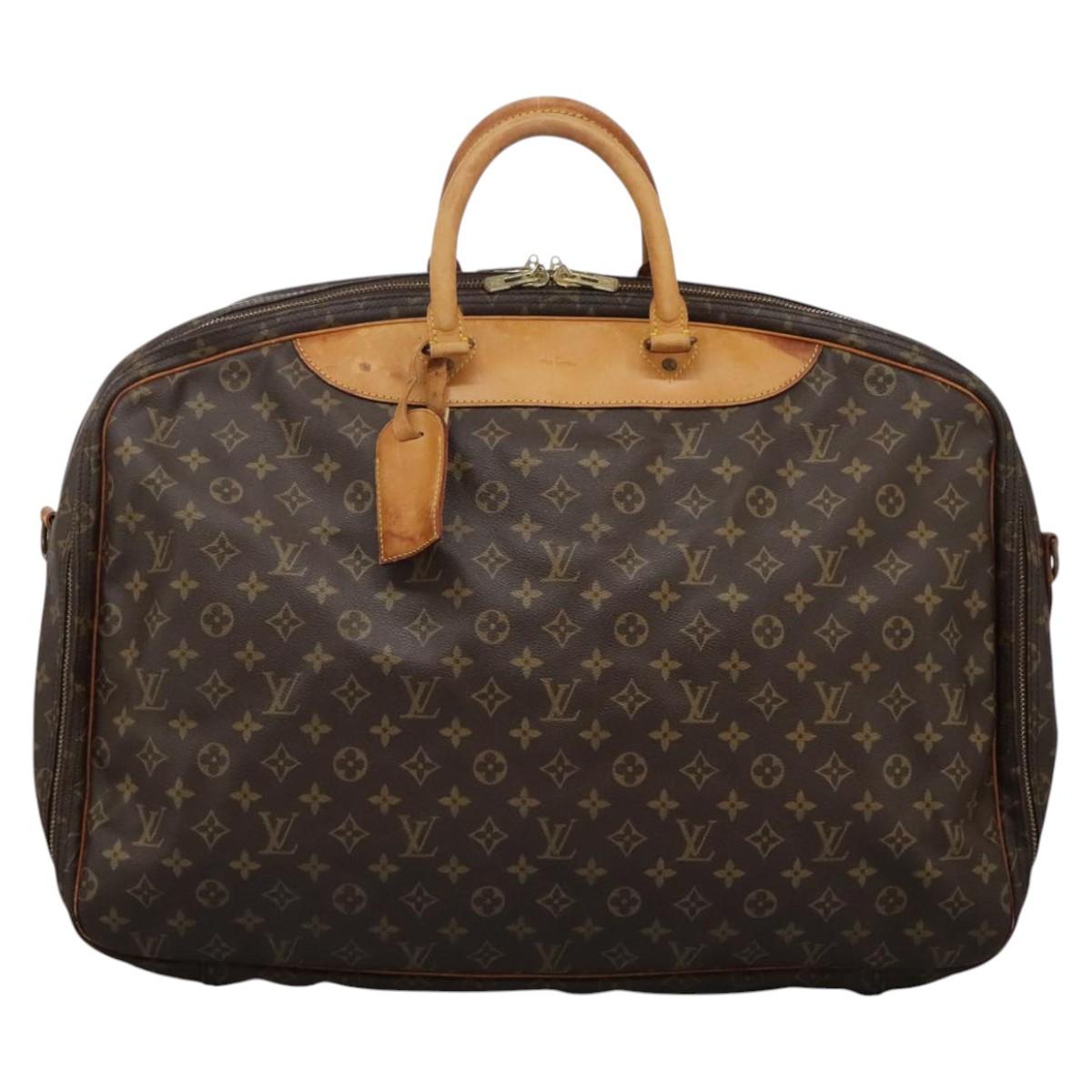 LOUIS VUITTON Monogram Alize De Poche Boston Bag 2way M41392 LV Auth BD1417