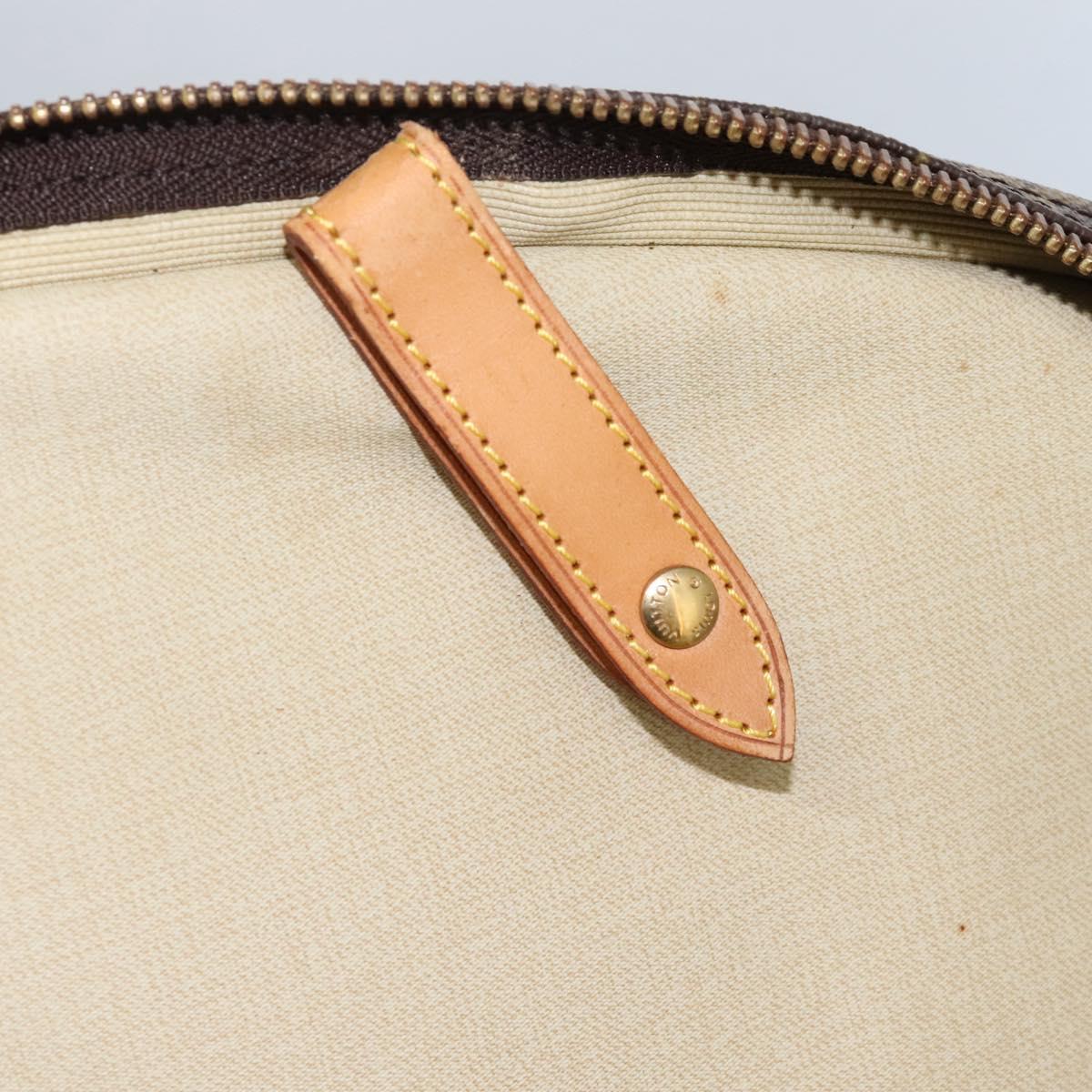 LOUIS VUITTON Monogram Alize De Poche Boston Bag 2way M41392 LV Auth BD1417