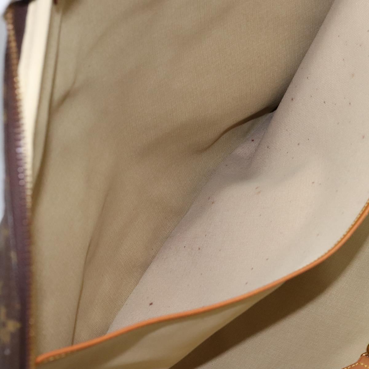 LOUIS VUITTON Monogram Alize De Poche Boston Bag 2way M41392 LV Auth BD1417