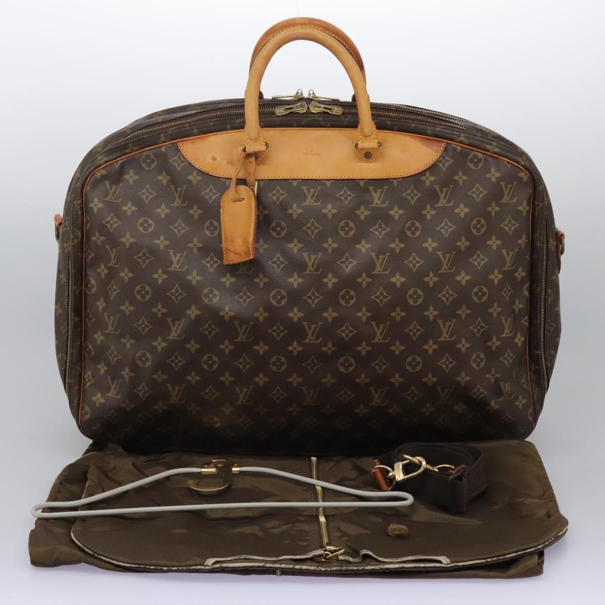 LOUIS VUITTON Monogram Alize De Poche Boston Bag 2way M41392 LV Auth BD1417