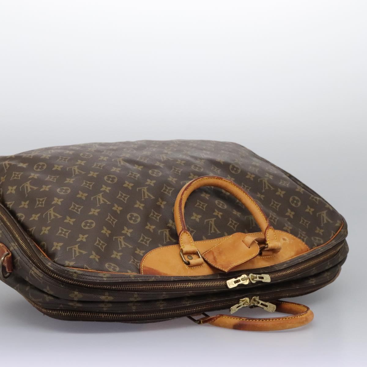 LOUIS VUITTON Monogram Alize De Poche Boston Bag 2way M41392 LV Auth BD1417