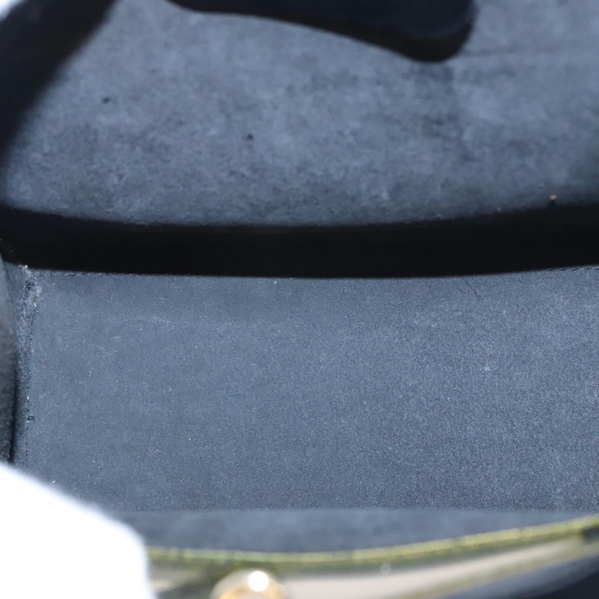 Salvatore Ferragamo Hand Bag Leather Black Auth BD145