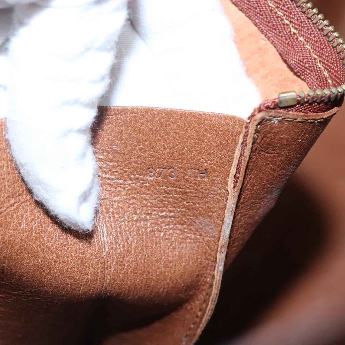 LOUIS VUITTON Monogram Sac Weekend PM Hand Bag M42425 LV Auth BD1457