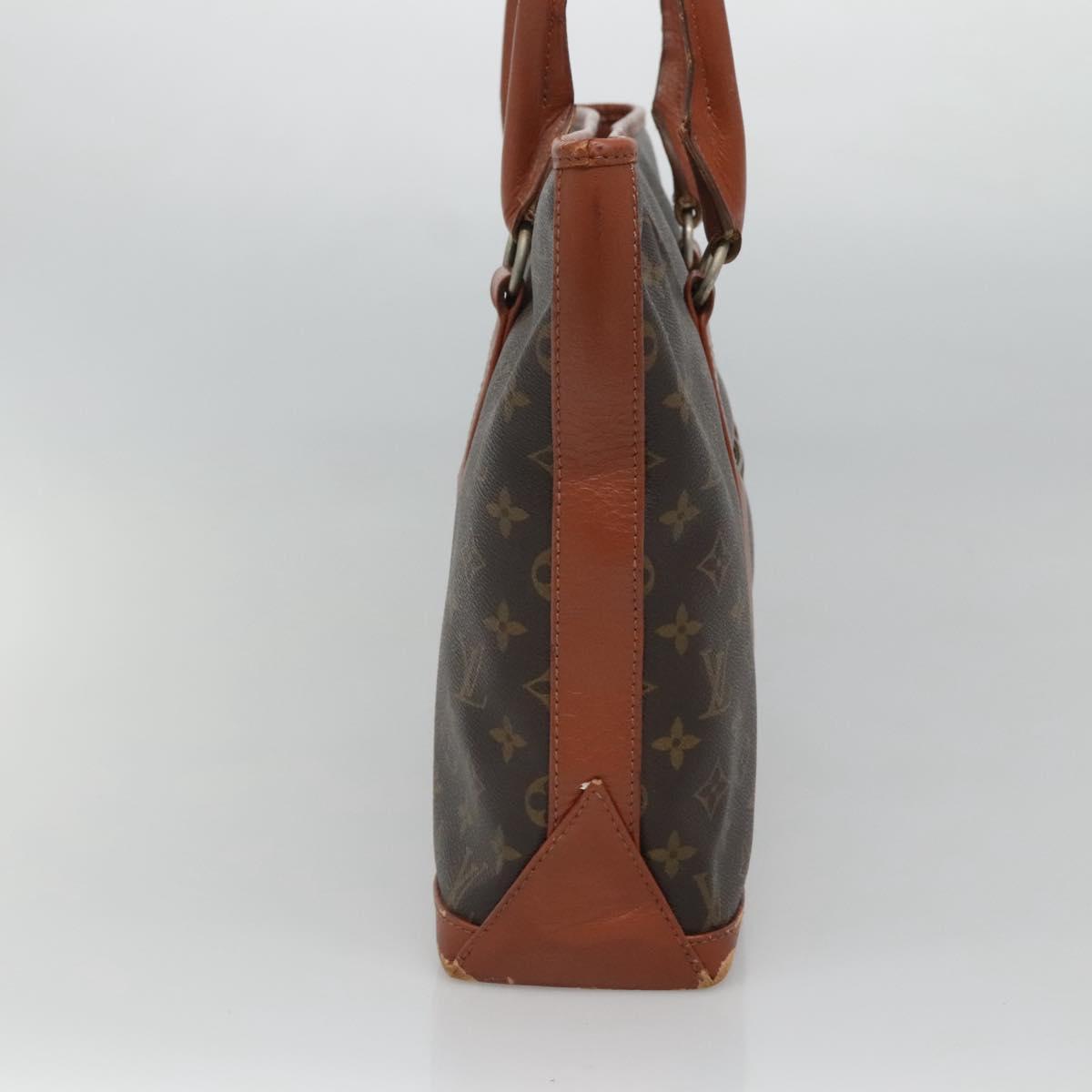 LOUIS VUITTON Monogram Sac Weekend PM Hand Bag M42425 LV Auth BD1457
